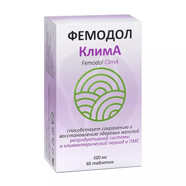 Изображение товара Фемодол Клима таблетки для облегчения симптомов менопаузы 60 шт