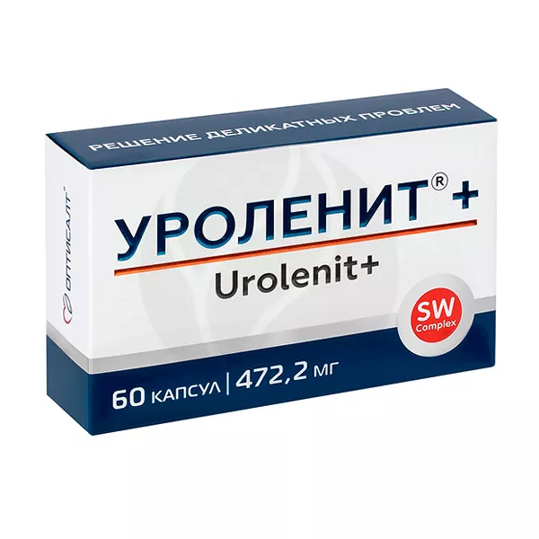Изображение товара Уроленит+ капсулы 60 шт - БАД для поддержки здоровья мочевыводящей системы