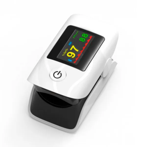Изображение товара Портативный пульсоксиметр MediTech МТ-01 с OLED дисплеем и тревожной сигнализацией
