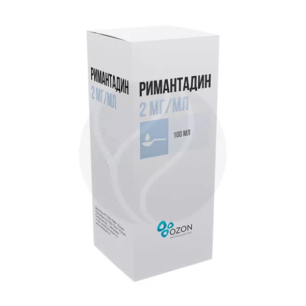 Изображение товара Римантадин сироп 2мг/мл, 100мл противовирусное средство для детей