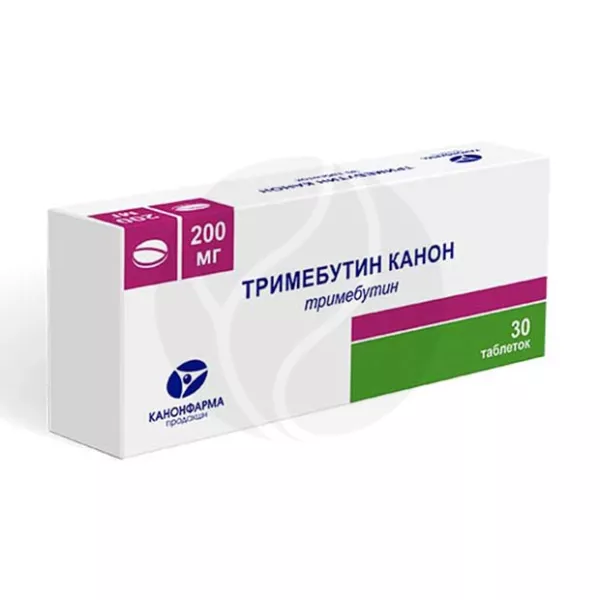 Тримебутин Канон таблетки 200мг, №30