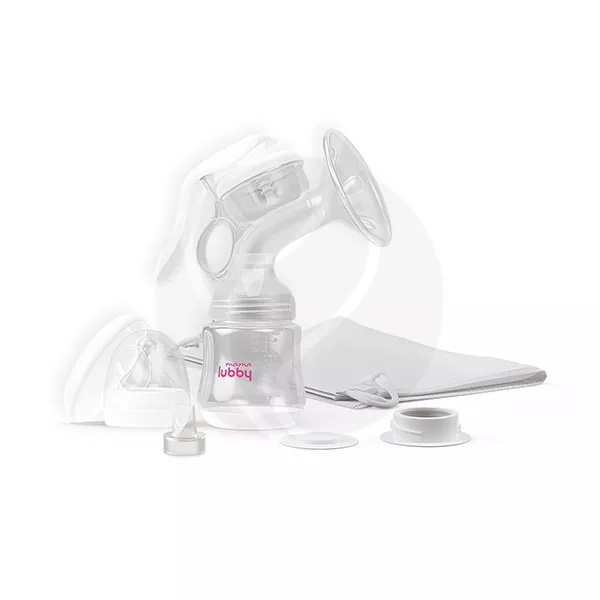 Изображение товара Молокоотсос ручной Lubby Mama с 3 режимами сцеживания для новорожденных Изображение товара Молокоотсос ручной Lubby Mama с 3 режимами сцеживания для новорожденных
