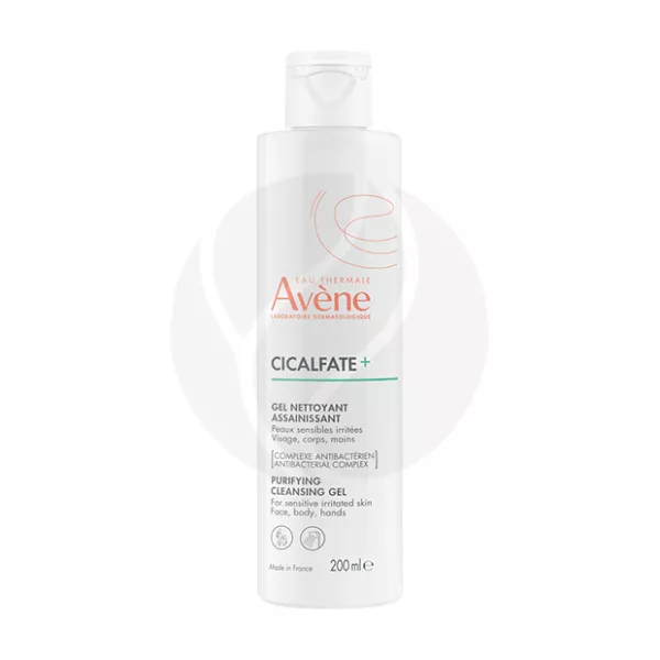 Изображение товара Avene Cicalfate Очистительный гель 200 мл для раздраженной кожи