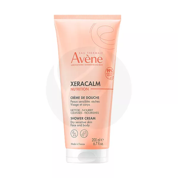 Изображение товара Крем-гель для душа Avene Xeracalm Nutrition 200мл для сухой чувствительной кожи Изображение товара Крем-гель для душа Avene Xeracalm Nutrition 200мл для сухой чувствительной кожи