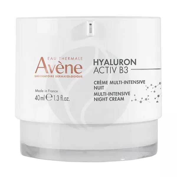 Изображение товара Иновативный ночной крем Avene Hyaluron Activ B3 для молодости и увлажнения кожи 40мл