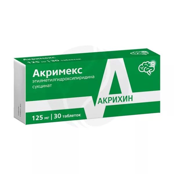 Акримекс таблетки покрыт. п/о 125мг, №30