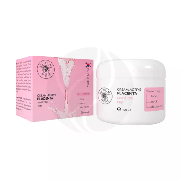 Изображение товара Mi-Ri-Ne Placenta защитный крем-актив для лица, шеи и декольте, 100мл