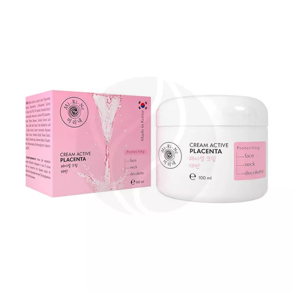 Изображение товара Mi-Ri-Ne Placenta защитный крем-актив для лица, шеи и декольте, 100мл Изображение товара Mi-Ri-Ne Placenta защитный крем-актив для лица, шеи и декольте, 100мл