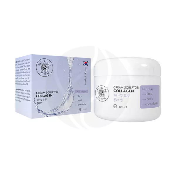 Изображение товара Mi-Ri-Ne Collagen омолаживающий крем-скульптор для лица, шеи и декольте, 100мл Изображение товара Mi-Ri-Ne Collagen омолаживающий крем-скульптор для лица, шеи и декольте, 100мл