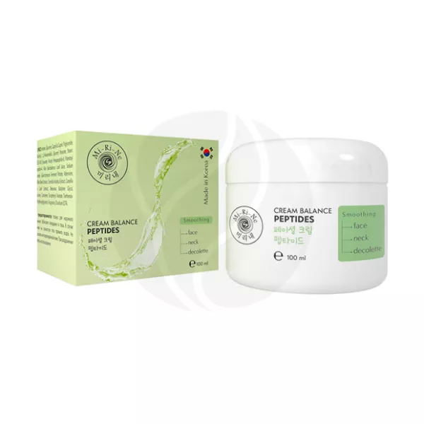 Изображение товара Mi-Ri-Ne Peptides разглаживающий крем-баланс для лица, шеи и декольте, 100мл