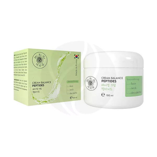 Изображение товара Крем для лица и шеи с пептидами Mi-Ri-Ne 100 мл для лифтинга и увлажнения Изображение товара Крем для лица и шеи с пептидами Mi-Ri-Ne 100 мл для лифтинга и увлажнения