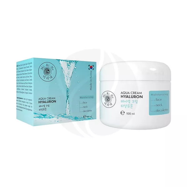 Изображение товара Увлажняющий крем-аква Mi-Ri-Ne Hyaluron 100мл для лица и шеи Изображение товара Увлажняющий крем-аква Mi-Ri-Ne Hyaluron 100мл для лица и шеи