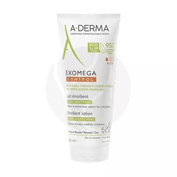 Изображение товара A-Derma Exomega Control смягчающий лосьон для лица и тела 200мл