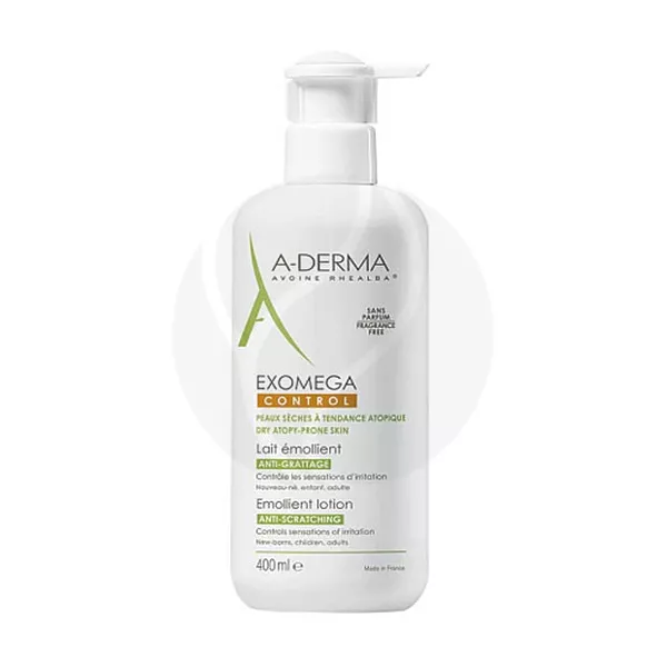 Изображение товара A-Derma Exomega Control Control лосьон смягчающий для лица и тела, 400мл