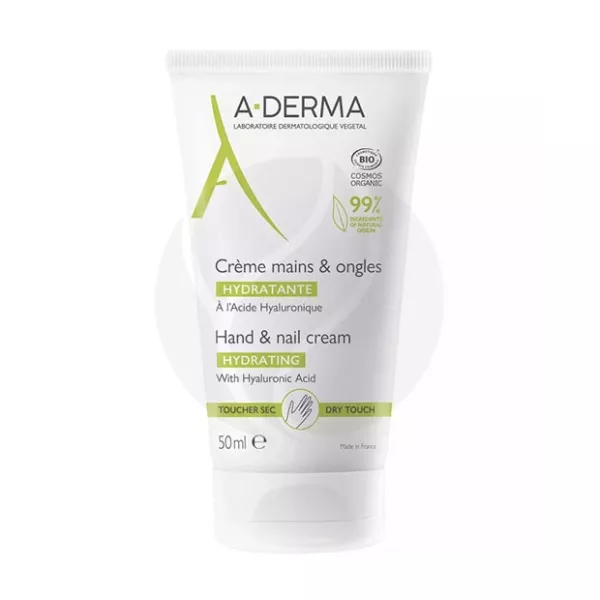 Изображение товара A-Derma увлажняющий крем для рук и ногтей 50 мл