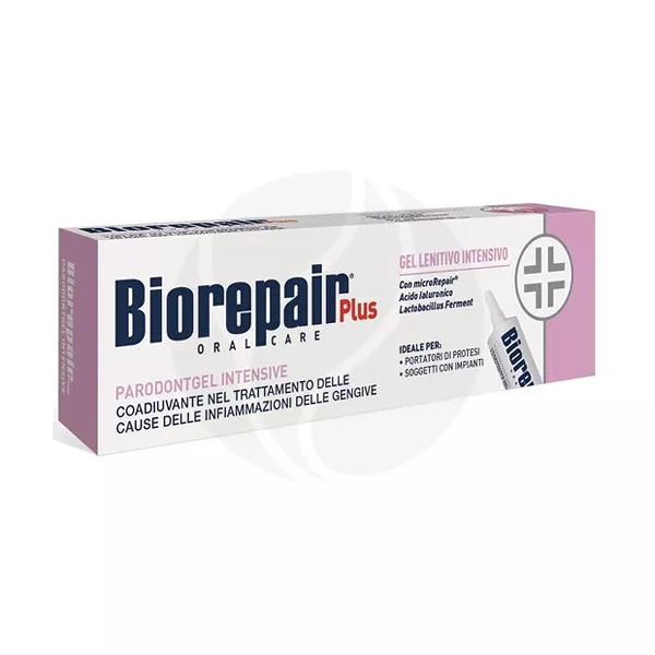 Изображение товара Гель для ухода за полостью рта Biorepair Plus Parodontgel Intensive 20мл Изображение товара Гель для ухода за полостью рта Biorepair Plus Parodontgel Intensive 20мл