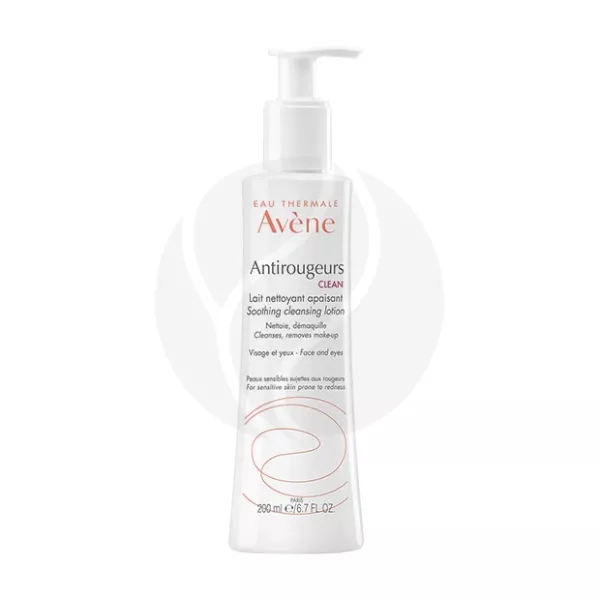 Avene Antirougeurs CLEAN лосьон успокаивающий очищающий, 200мл