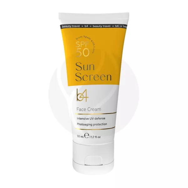 Изображение товара Крем солнцезащитный для лица SPF50 50мл б4 Sun Screen Изображение товара Крем солнцезащитный для лица SPF50 50мл б4 Sun Screen