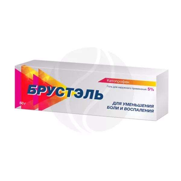 Изображение товара Брустэль гель 5% для наружного применения 50г