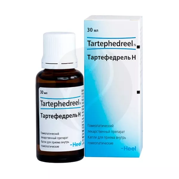 Изображение товара Тартефедрель Н капли для внутреннего применения гомеопатические 30 мл