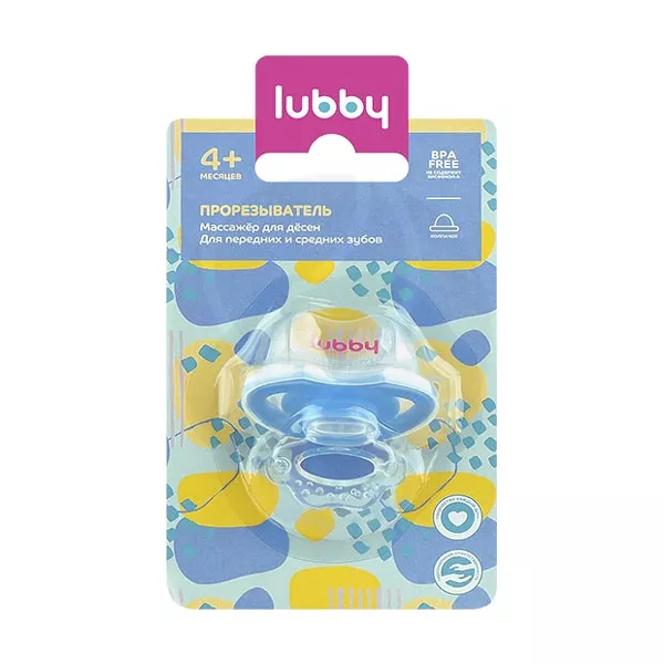 Изображение товара Lubby прорезыватель (4+мес)