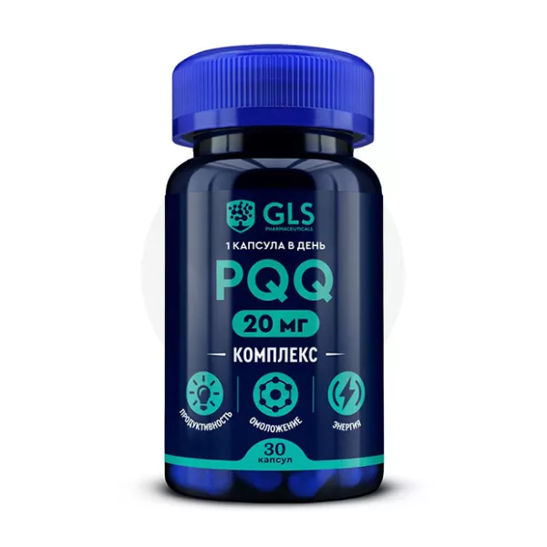 Изображение товара Комплекс PQQ капсулы 30 шт. для молодости и энергии, поддержка сердечно-сосудистой системы