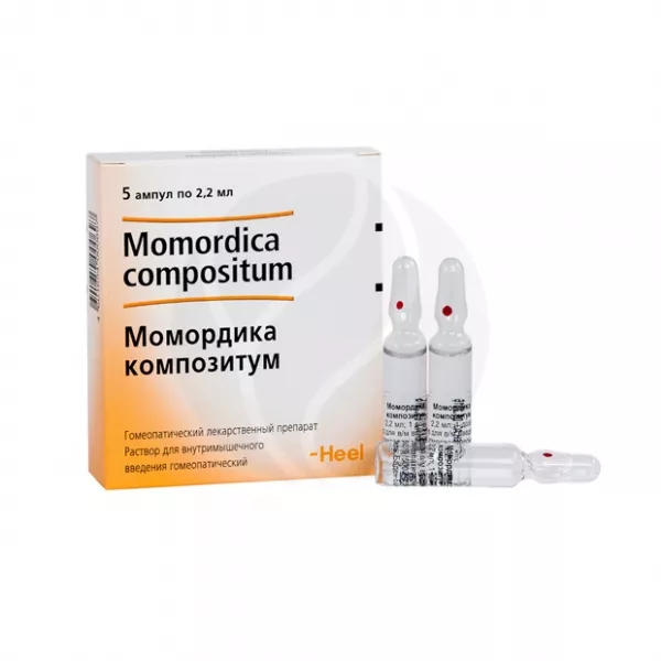 Момордика композитум раствор д/в/м введ. гомеопатический, 2,2мл №5