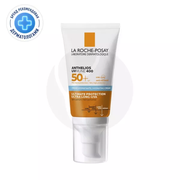 Изображение товара ЛаРош-Позе Антэлиос солнцезащитный крем SPF50+ 50мл увлажняющий для лица