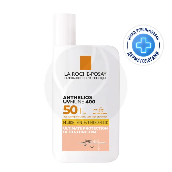 Изображение товара La Roche-Posay Anthelios SPF50+ тонирующий флюид для лица 50мл