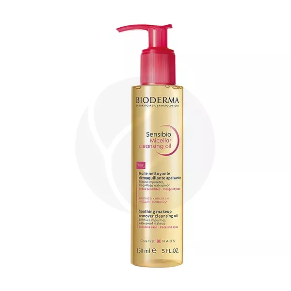 Изображение товара Bioderma Sensibio Мицеллярное масло для лица очищающее, 150мл Изображение товара Bioderma Sensibio Мицеллярное масло для лица очищающее, 150мл