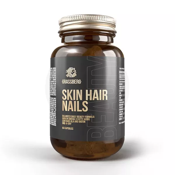 Изображение товара Grassberg Кожа волосы ногти капсулы No60 - витаминизированный комплекс для красоты