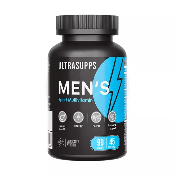 Изображение товара Капсулы Ultrasupps Men's sport Витамины и минералы для мужчин Изображение товара Капсулы Ultrasupps Men's sport Витамины и минералы для мужчин