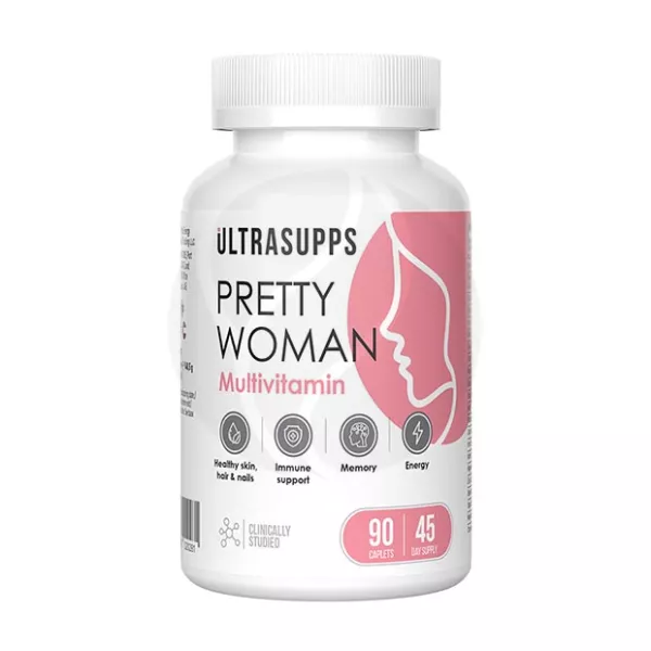 Изображение товара Витаминно-минеральный комплекс для женщин Pretty Woman Ultrasupps 90 таблеток