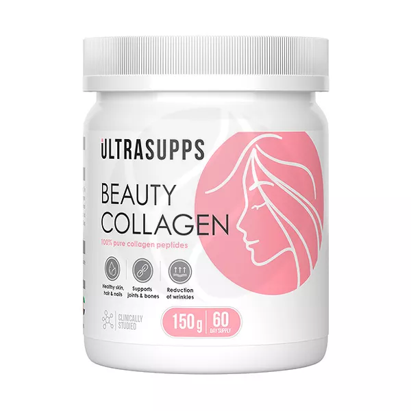Изображение товара Ultrasupps Бьюти Коллаген порошок, 150г Изображение товара Ultrasupps Бьюти Коллаген порошок, 150г