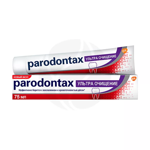 Изображение товара Зубная паста Parodontax Ультра очищение 75мл для профилактики и ухода