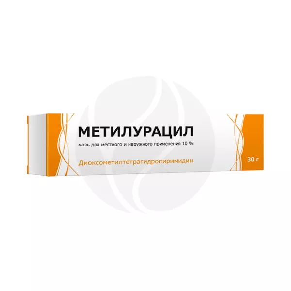 Изображение товара Метилурацил мазь д/местн. и наружн. прим. 10%, 30г