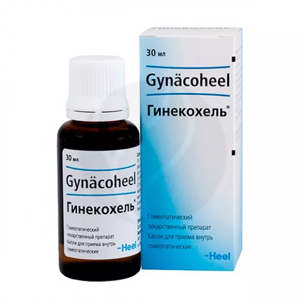 Гинекохель капли д/приема внутрь гомеопатические, 30мл