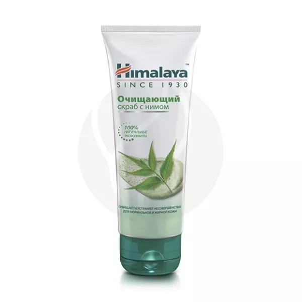 Himalaya скраб очищающий с нимом, 75мл