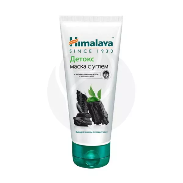 Изображение товара Himalaya маска-детокс активированный уголь и зеленый чай, 75мл