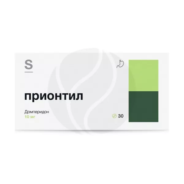 Прионтил таблетки покрыт. п/о 10мг, №30