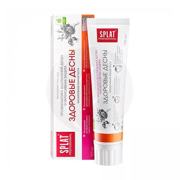 Изображение товара Зубная паста Splat Professional Healthy Gums для здоровых десен 100мл Изображение товара Зубная паста Splat Professional Healthy Gums для здоровых десен 100мл