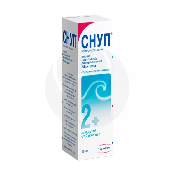 Изображение товара Снуп спрей назальный дозированный 45мкг/доза, 15мл
