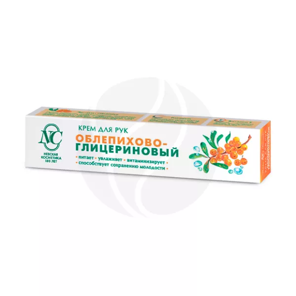 Изображение товара Невский облепихово-глицериновый крем для рук 50мл увлажнение питание защита кожа