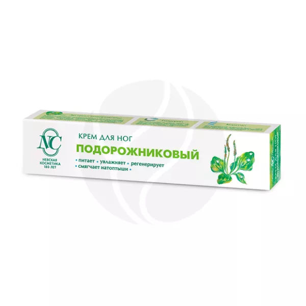 Изображение товара Крем для ног подорожниковый Невская косметика 50мл