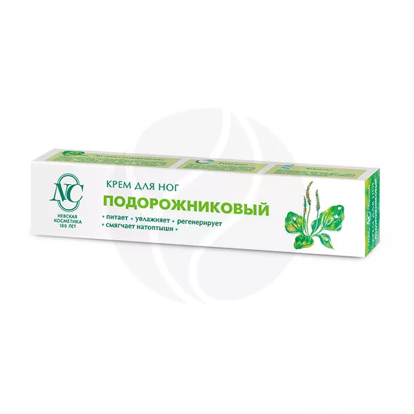Изображение товара Невская косметика крем для ног Подорожниковый, 50мл Изображение товара Невская косметика крем для ног Подорожниковый, 50мл