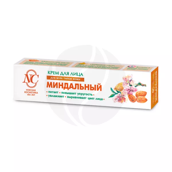 Невская косметика крем для лица миндальный питательный, 40мл