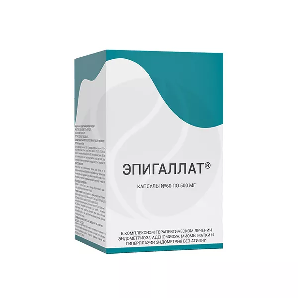 Изображение товара Эпигаллат капсулы 60 шт для поддержки женского здоровья Изображение товара Эпигаллат капсулы 60 шт для поддержки женского здоровья