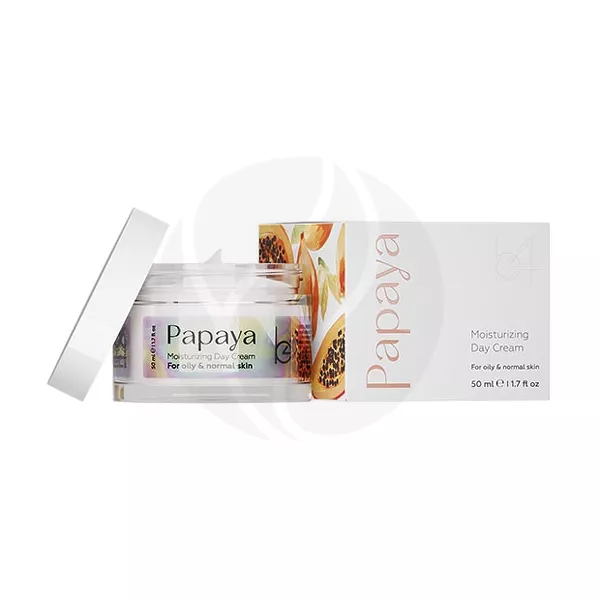 Изображение товара b4 Papaya крем для лица дневной увлажняющий с папайей для нормальной, комбинированной и жирной кожи, 50мл Изображение товара b4 Papaya крем для лица дневной увлажняющий с папайей для нормальной, комбинированной и жирной кожи, 50мл