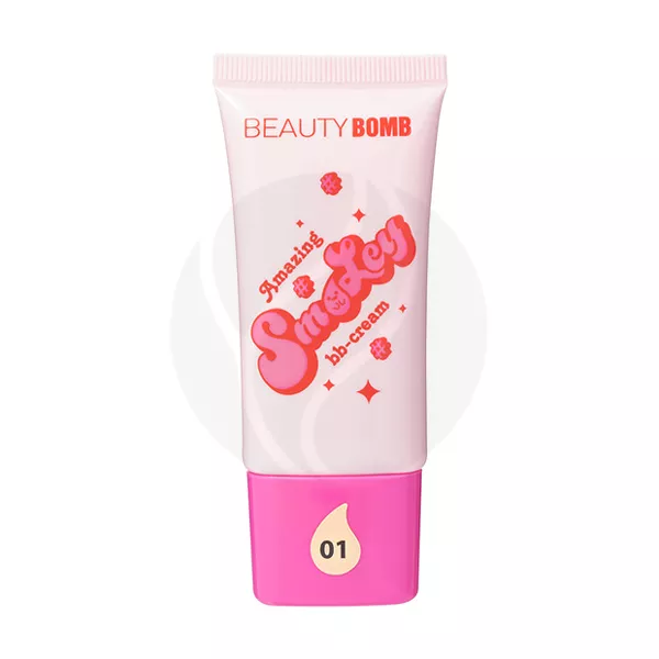 Изображение товара Beauty Bomb Amazing Smiley BB крем для лица тон 01 25мл легкий увлажняющий макияж Изображение товара Beauty Bomb Amazing Smiley BB крем для лица тон 01 25мл легкий увлажняющий макияж