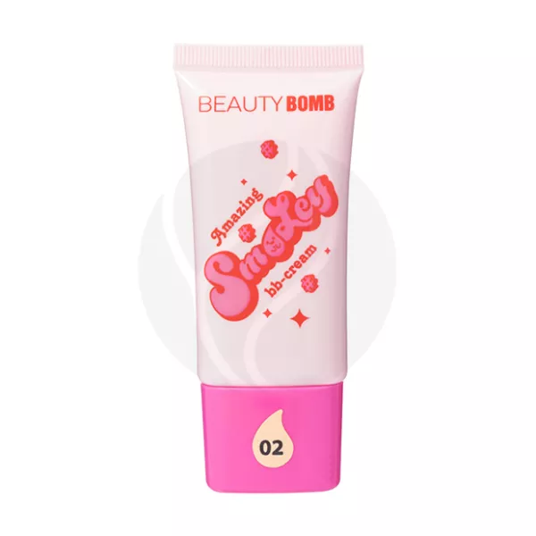 Изображение товара Beauty Bomb Amazing Smiley BB крем 02 для лица увлажняющий легкий тональный